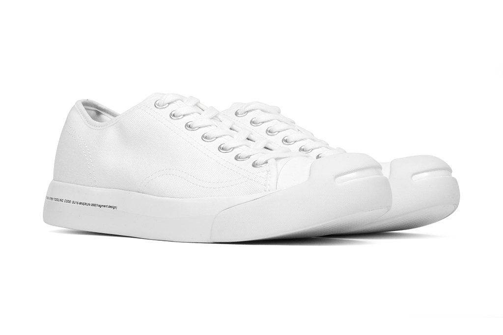 Converse x Fragment Jack Purcell Modern Ox - White - 160158C Front Angle