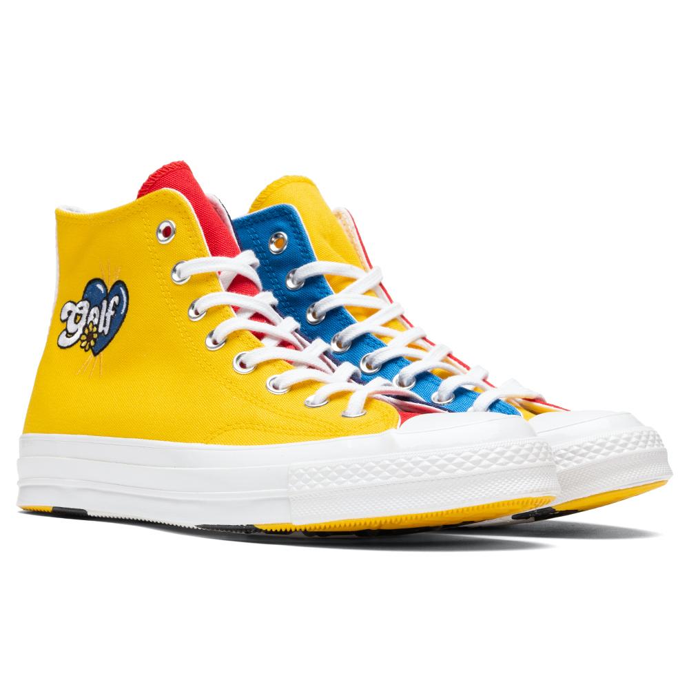 Chuck 70 Hi - Blue/Yellow/Red