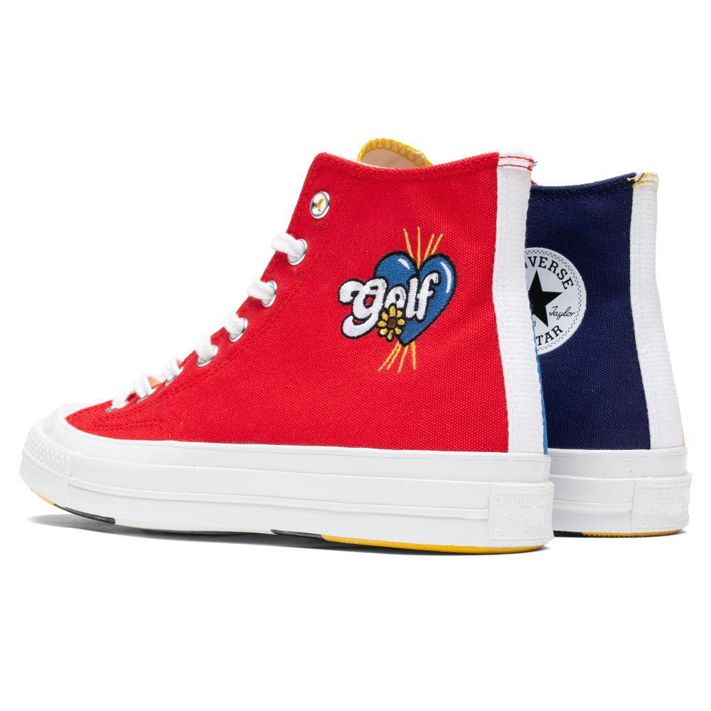 Chuck 70 Hi - Blue/Yellow/Red