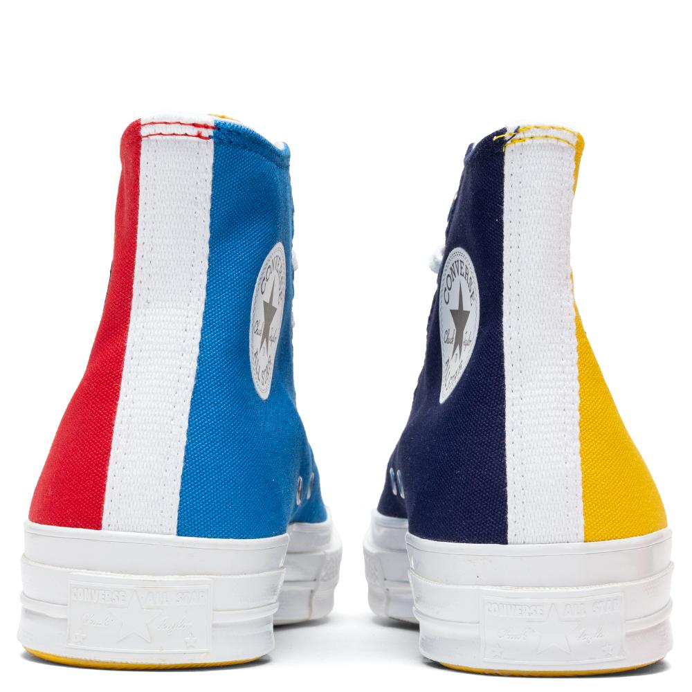 Chuck 70 Hi - Blue/Yellow/Red