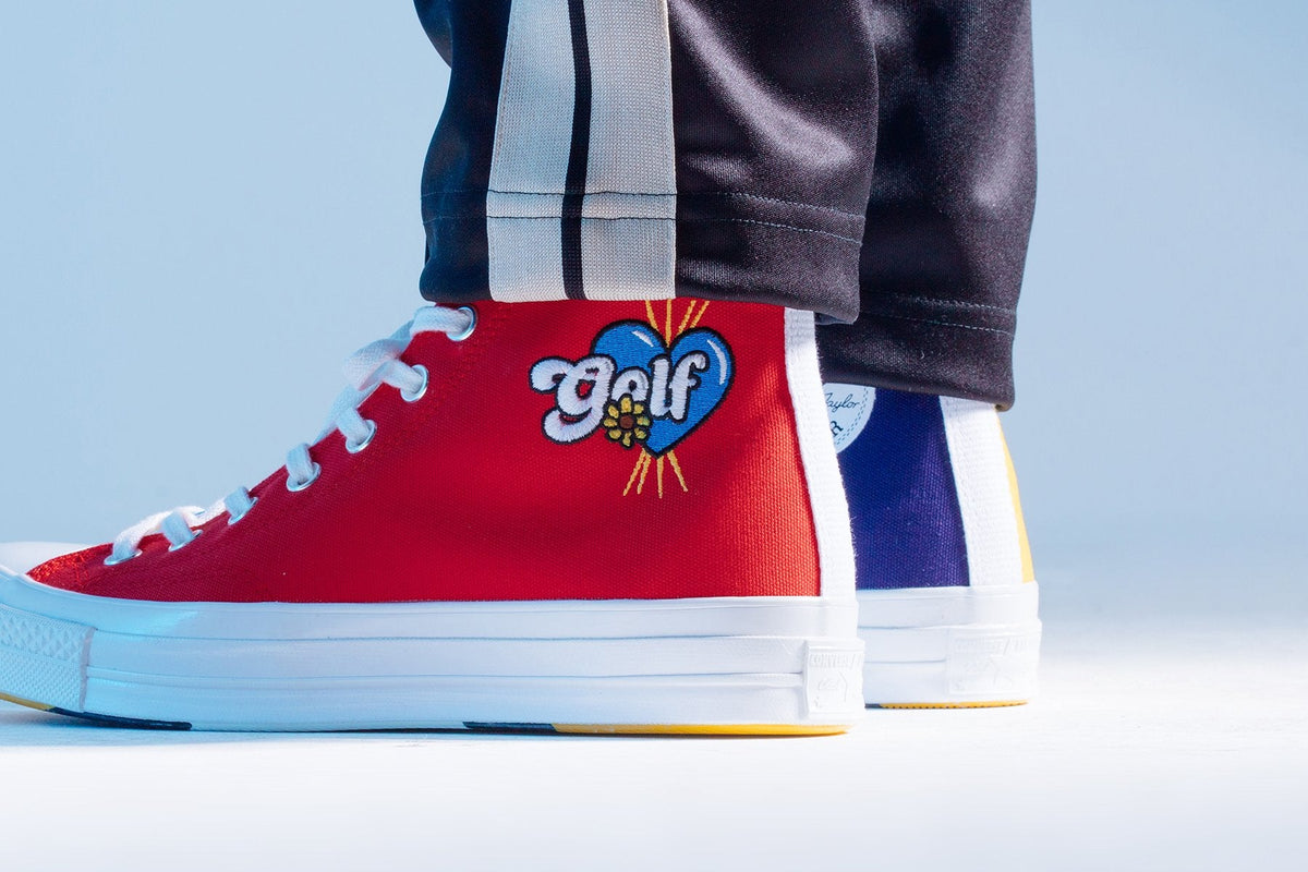 Chuck 70 Hi - Blue/Yellow/Red