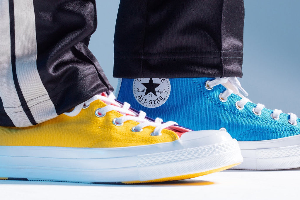 Chuck 70 Hi - Blue/Yellow/Red