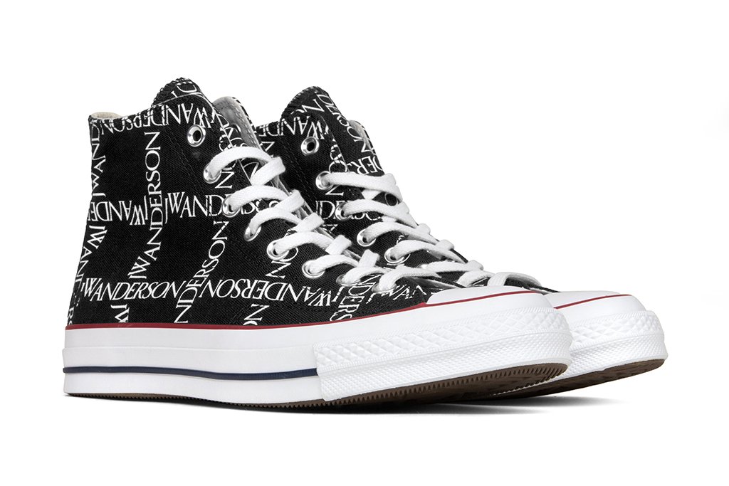 All Star Chuck 70 Grid Hi - Black/White/Insignia Red