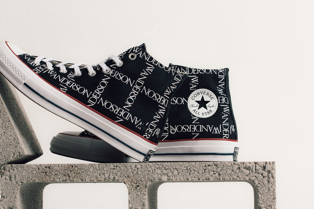 All Star Chuck 70 Grid Hi - Black/White/Insignia Red