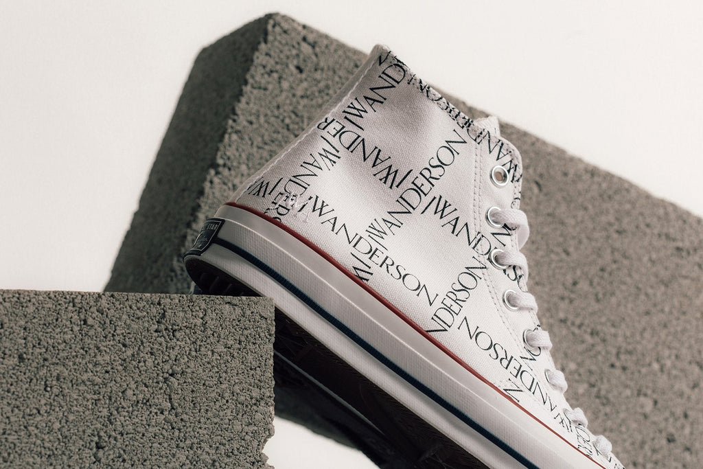 All Star Chuck 70 Grid Hi - White/Black/Insignia Red