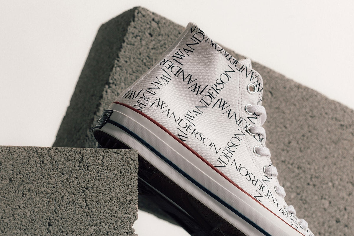 All Star Chuck 70 Grid Hi - White/Black/Insignia Red