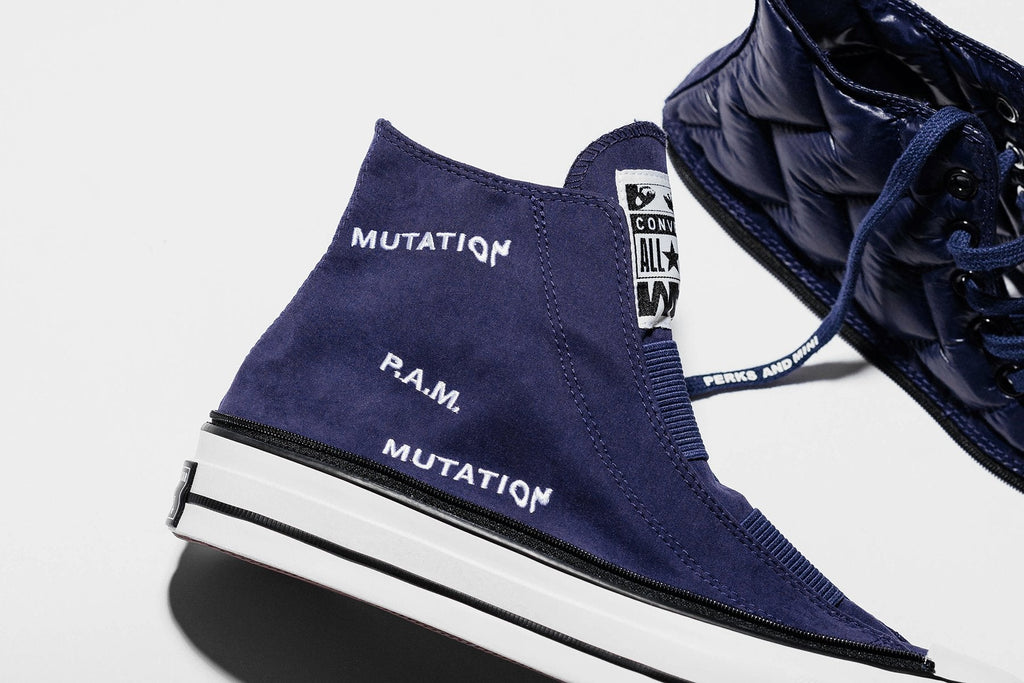 Chuck 70 Zip Off Hi - Medieval Blue/White