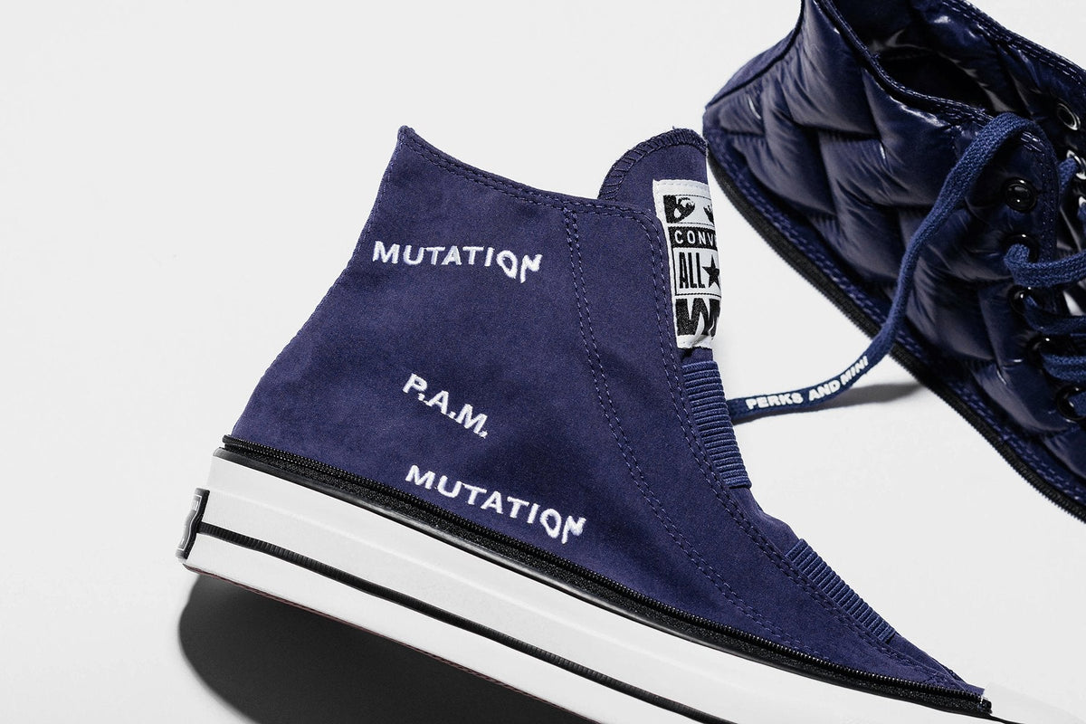 Chuck 70 Zip Off Hi - Medieval Blue/White