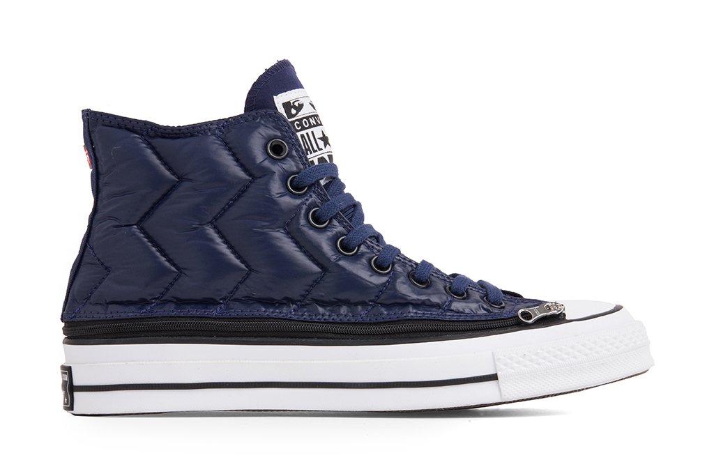 Chuck 70 Zip Off Hi - Medieval Blue/White