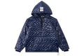 Quilted Hoodie - Medieval Blue