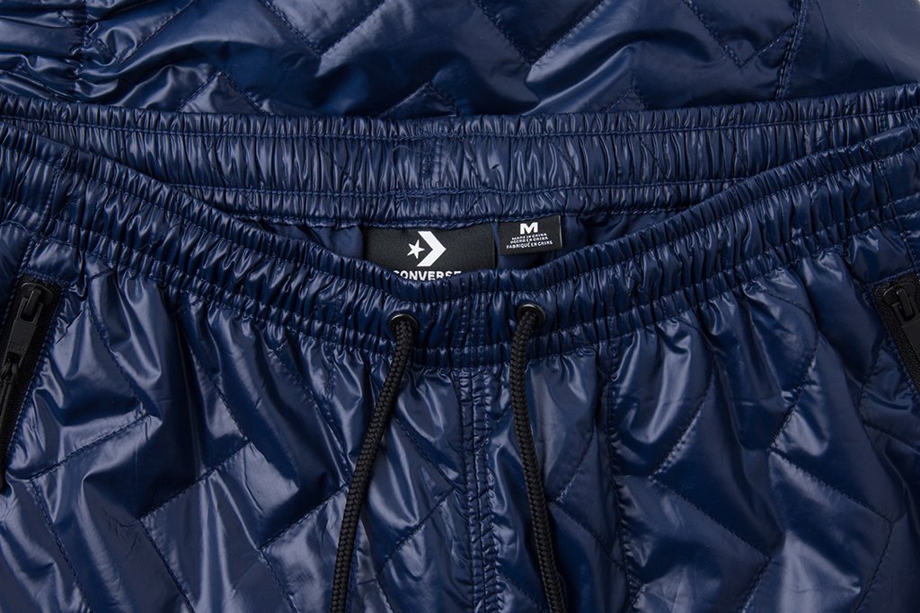Quilted Track Pant - Medieval Blue
