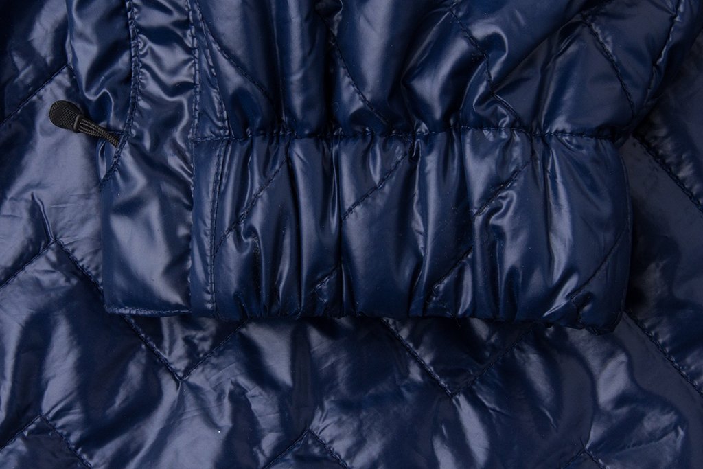 Quilted Track Pant - Medieval Blue