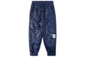 Quilted Track Pant - Medieval Blue