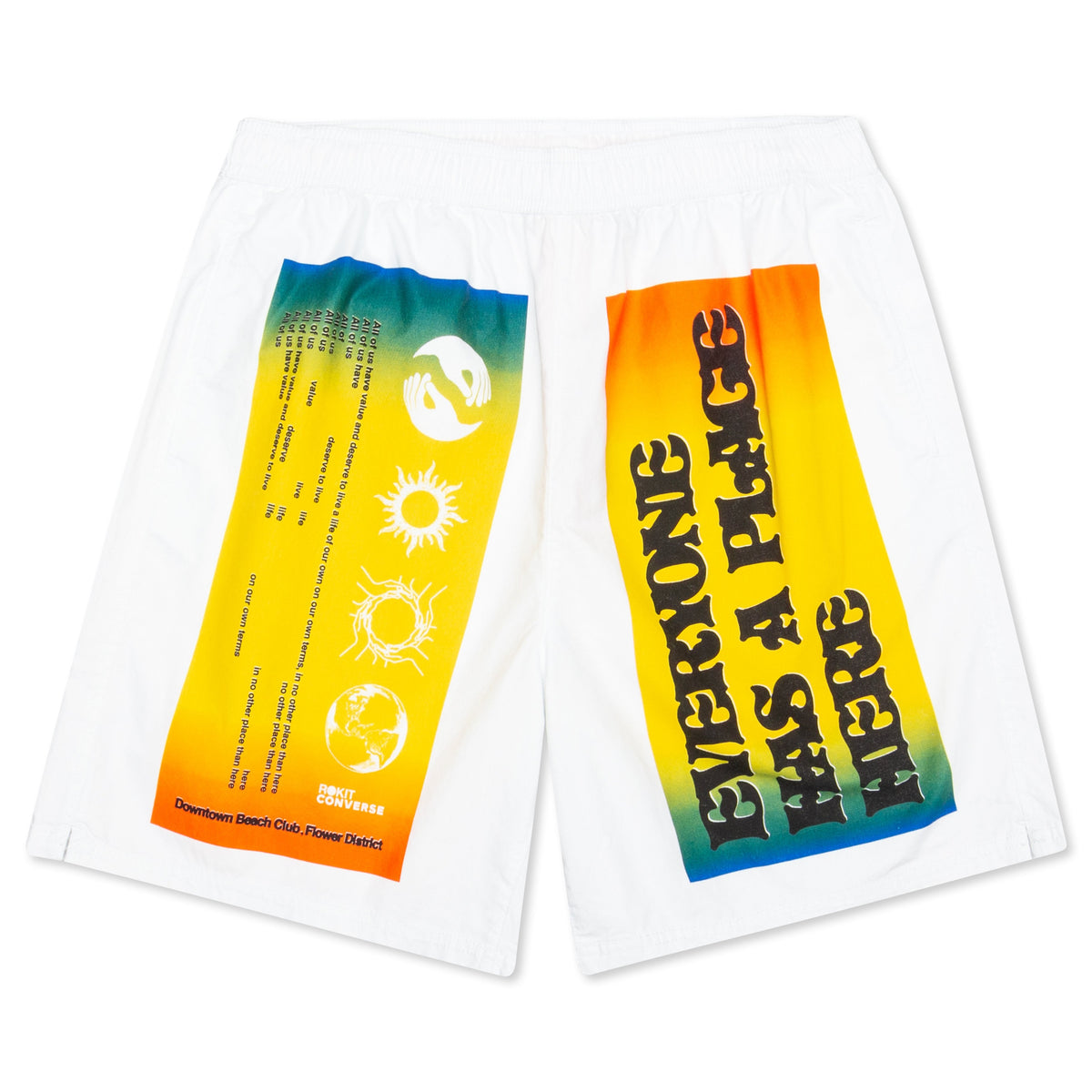 Baggie Shorts - White