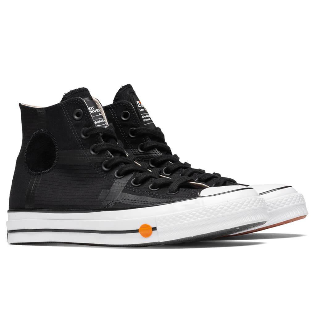 Chuck 70 Hi - Black/White/Black