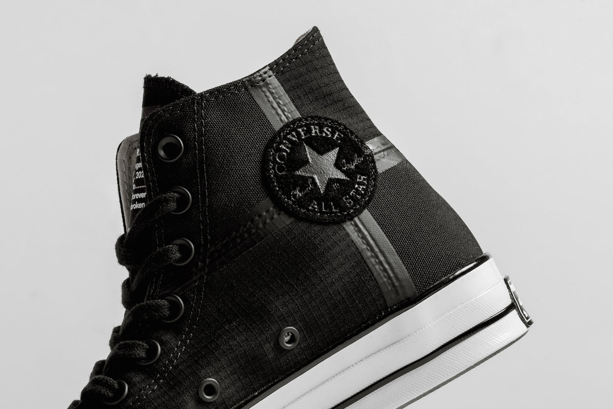 Chuck 70 Hi - Black/White/Black