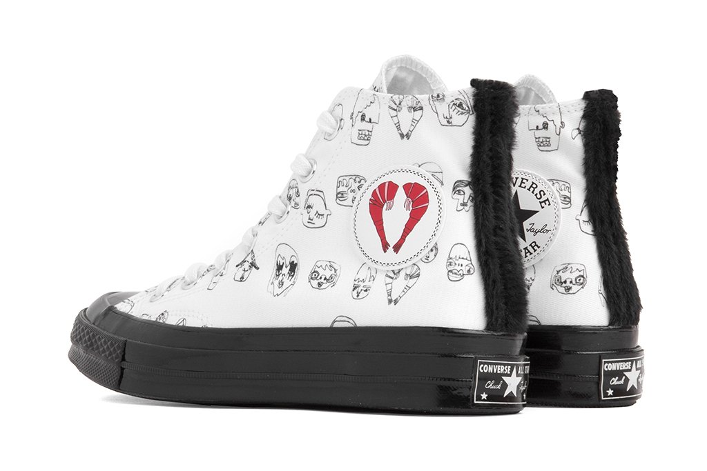 Women's Chuck 70 Hi - Egret/Black/Multi