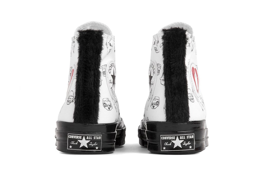 Women's Chuck 70 Hi - Egret/Black/Multi