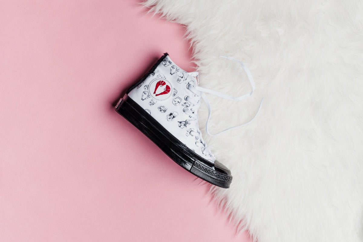 Women's Chuck 70 Hi - Egret/Black/Multi