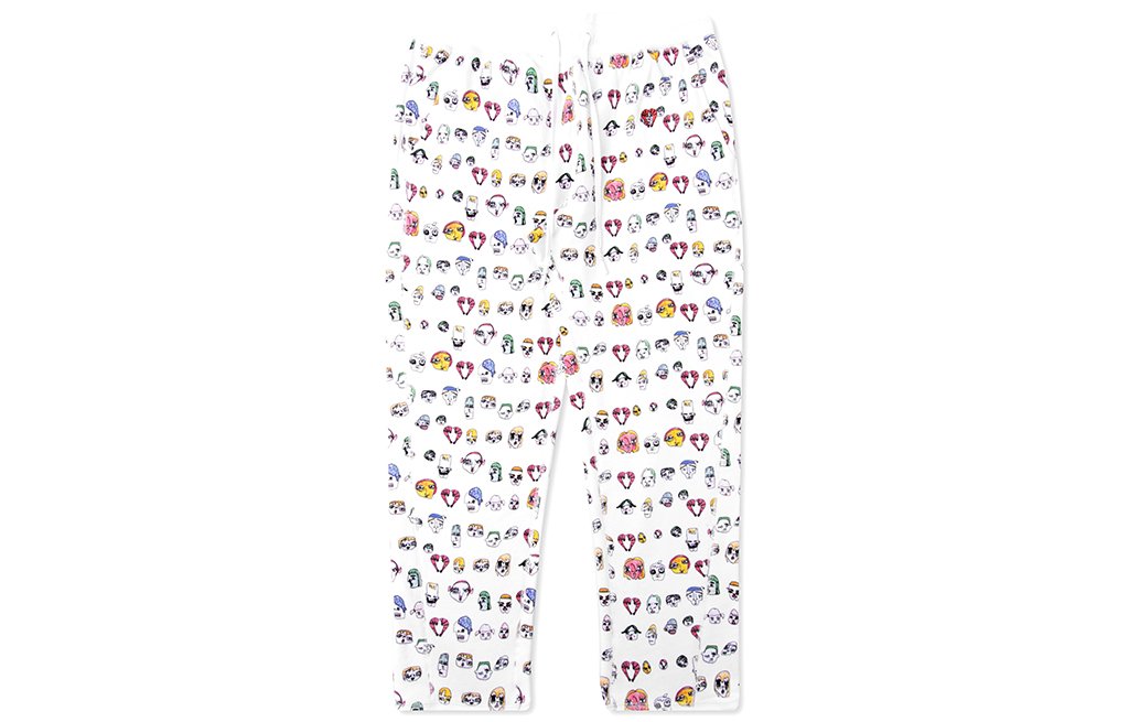 Women's Faces Openhem Pant - White