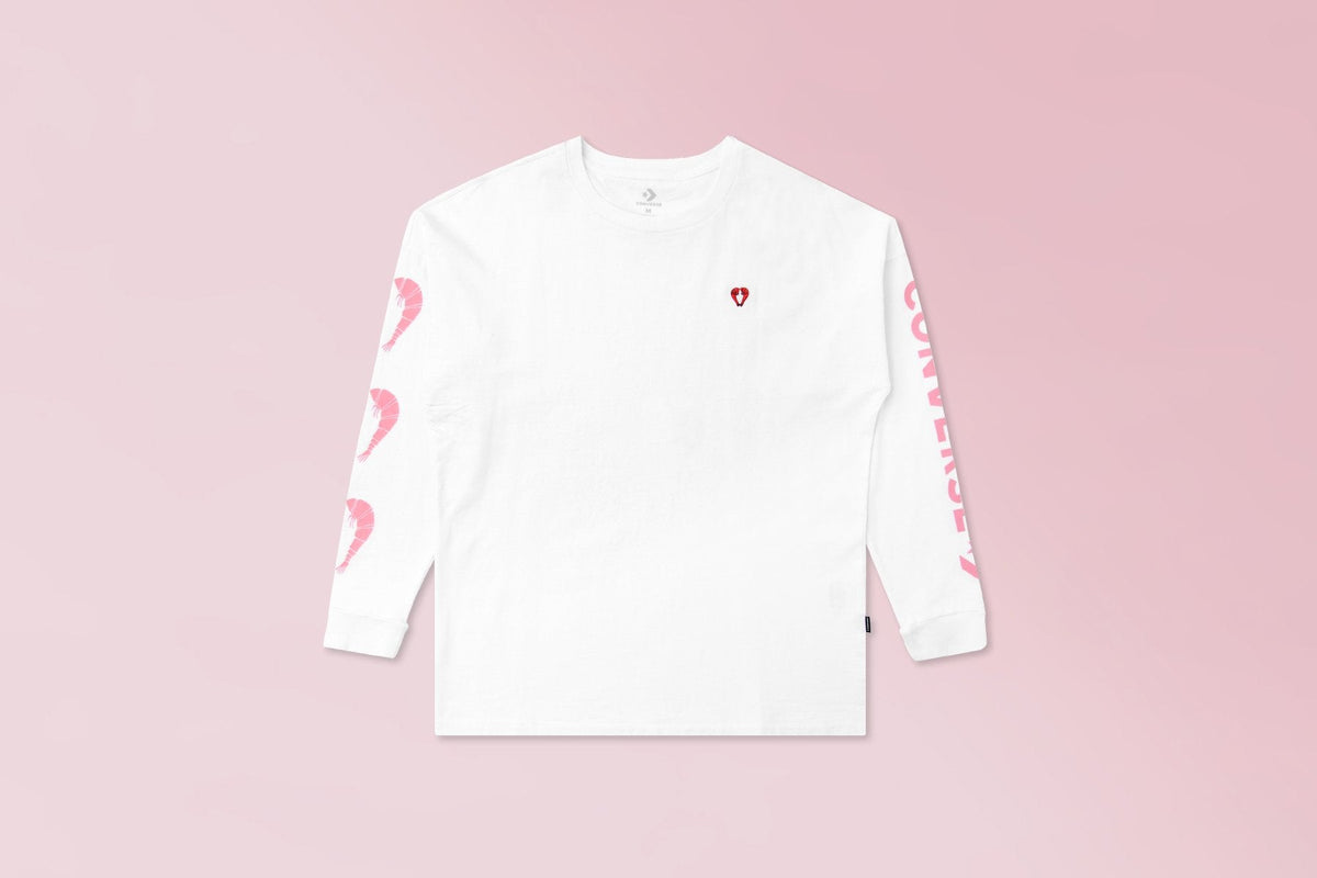 Women's Long Sleeve Tee - White