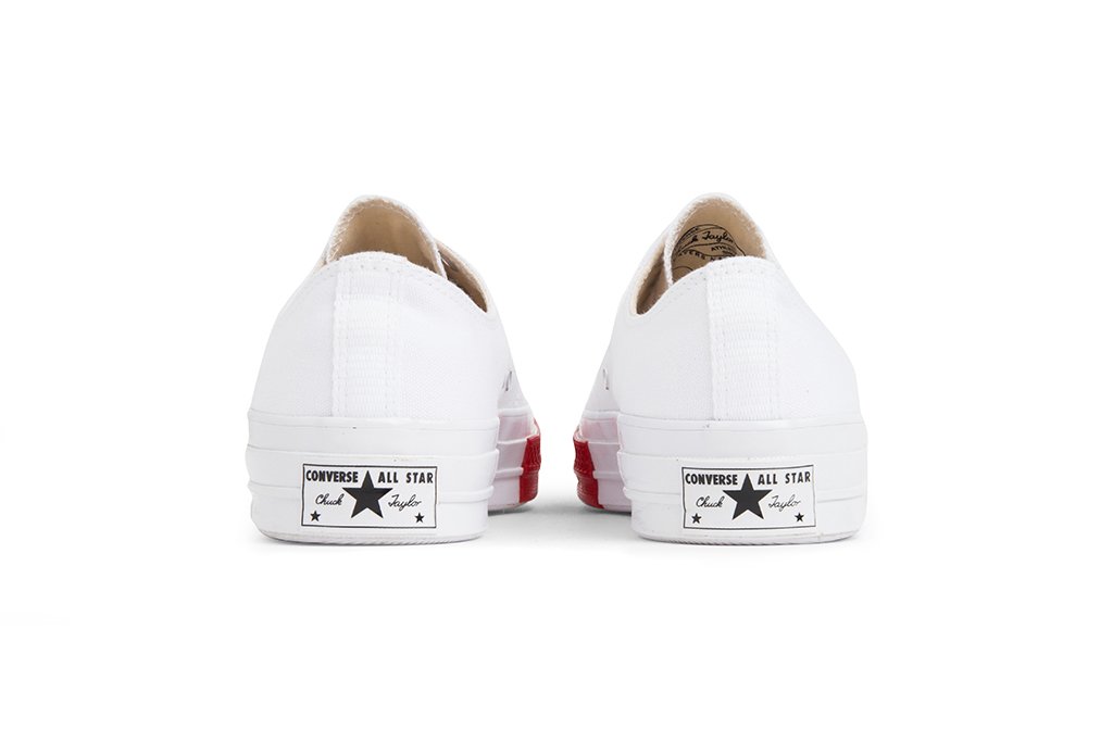 Chuck 70 Ox - White/White/Red