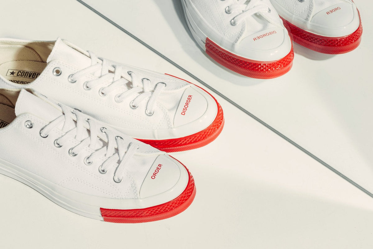Chuck 70 Ox - White/White/Red