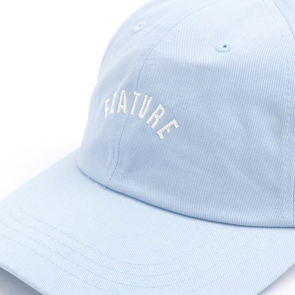 Arch Dad Hat - Baby Blue/White