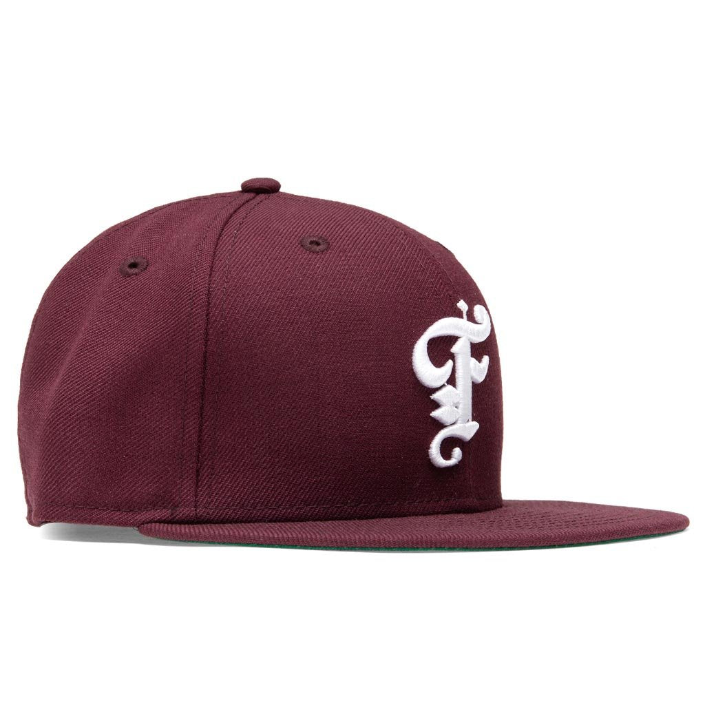 OE Fitted Cap - Maroon