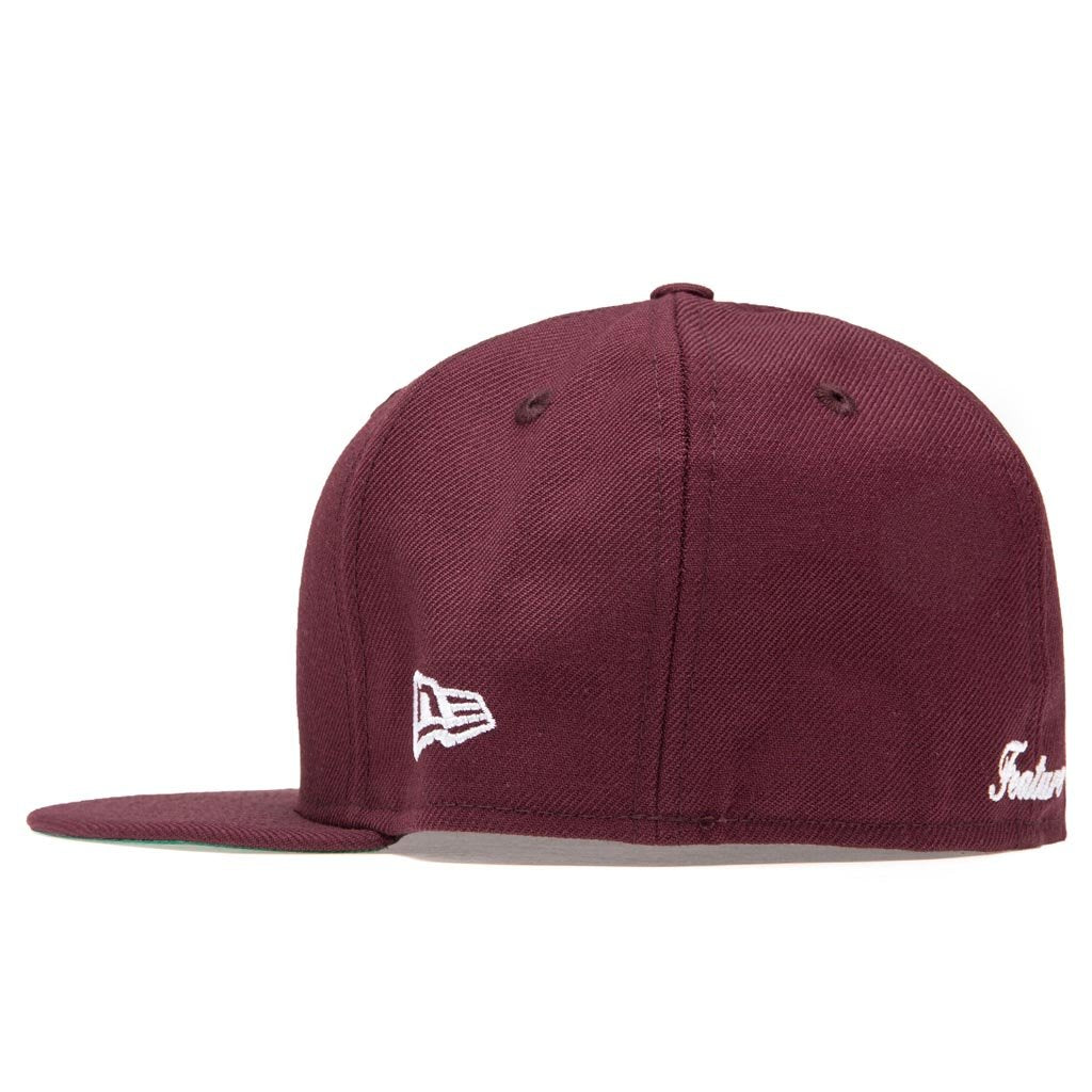 OE Fitted Cap - Maroon