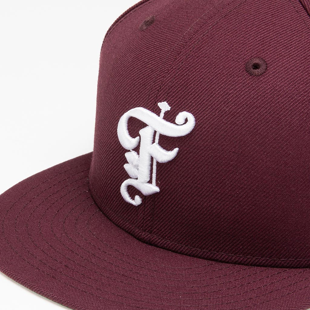 OE Fitted Cap - Maroon