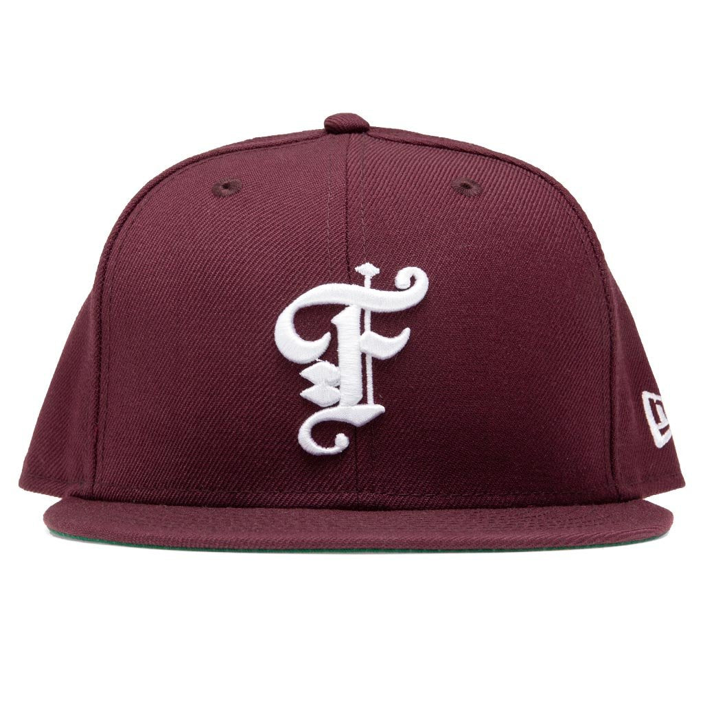 OE Fitted Cap - Maroon