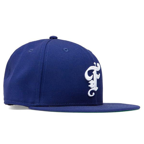 Old English Fitted Hat - Royal