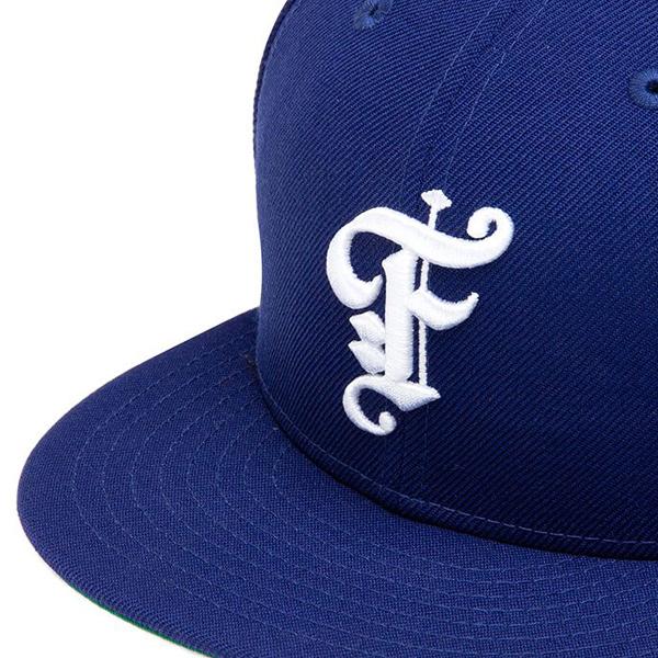 Old English Fitted Hat - Royal