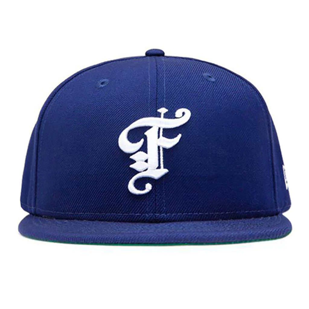 Old English Fitted Hat - Royal
