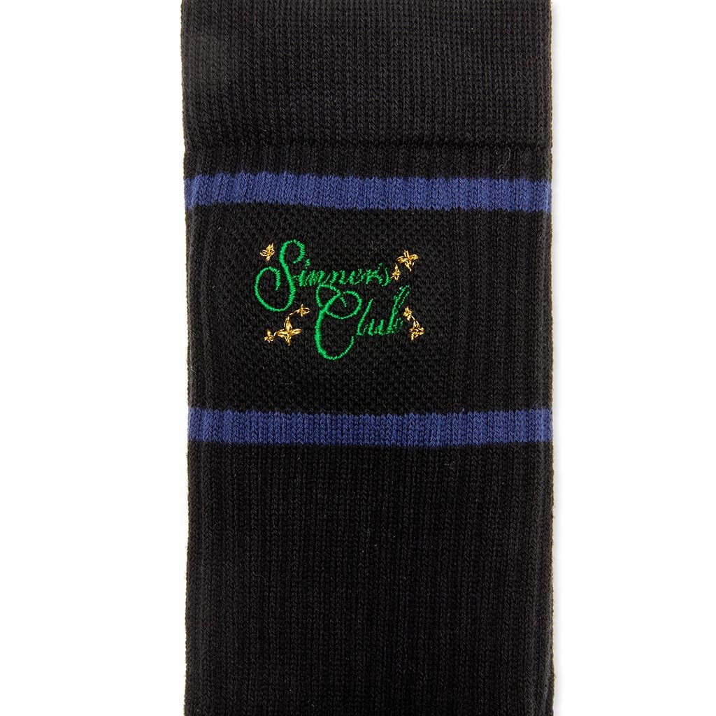 Sinner's Club Sock - Black