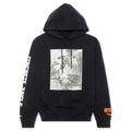 Birds Ribs Hoodie - Black