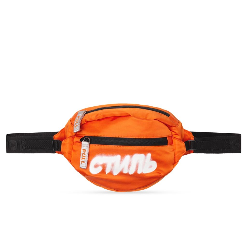 CTNMB KK Fanny Pack - Orange/White