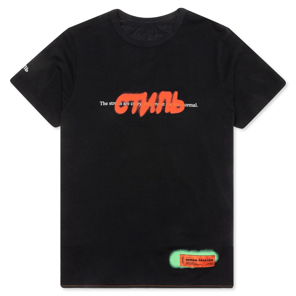CTNMB Spray Pack Regular T-Shirt - Black