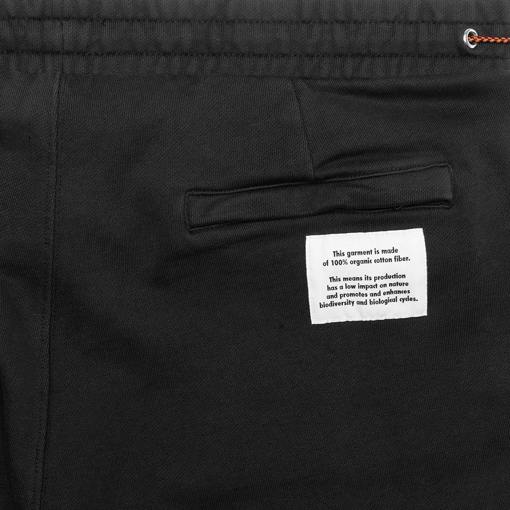 CTNMB Spray Vert Fleece Shorts - Black/White