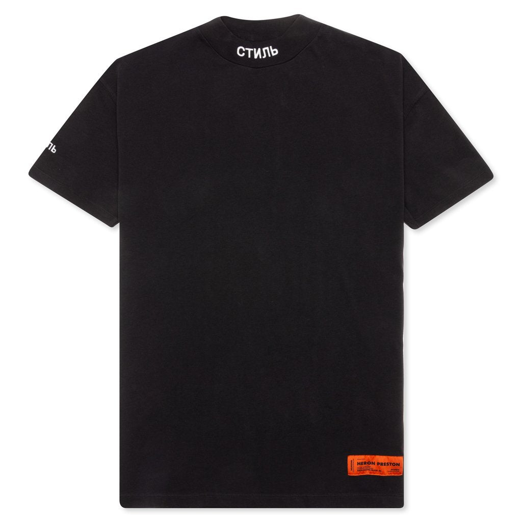 CTNMB Turtleneck S/S - Black/White