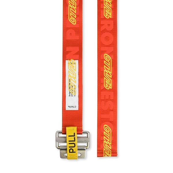 Embroidery Belt - Orange/Yellow