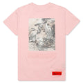 Heron Birds T-Shirt - Pink