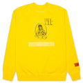 Holy Spirit Slim Crewneck - Yellow/Black