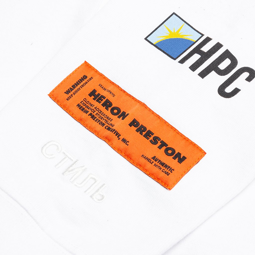 L/S T-Shirt Reg Collage - White/Black