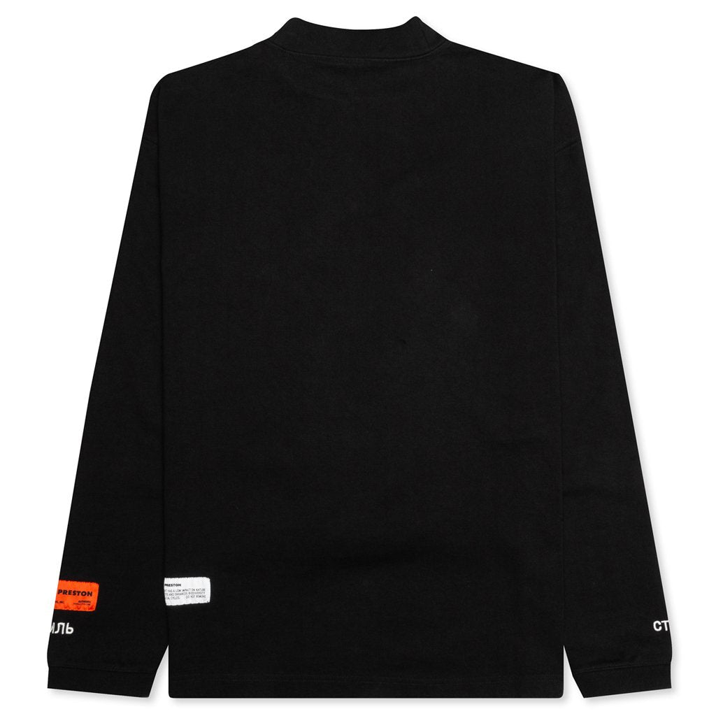 L/S Turtleneck CTNMB - Black/White