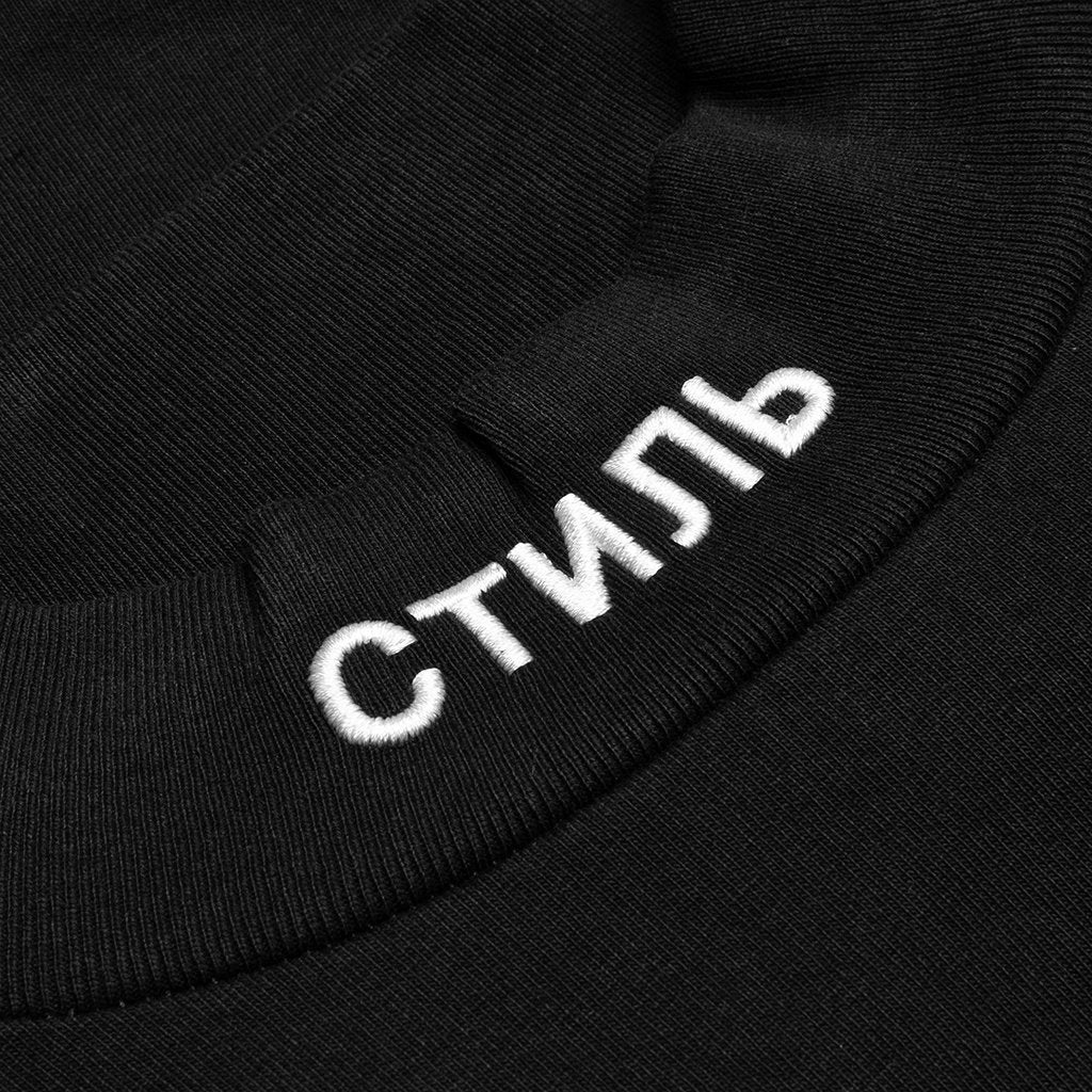 L/S Turtleneck CTNMB - Black/White