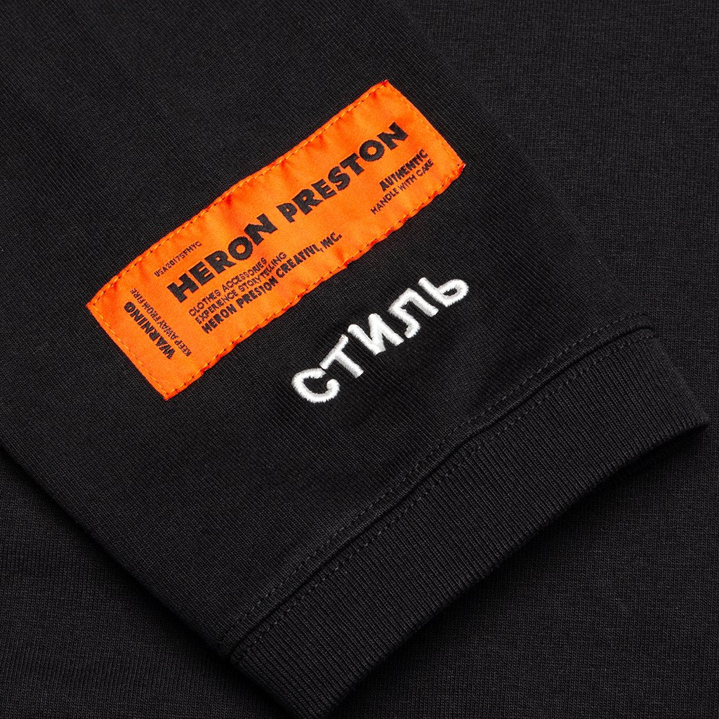 L/S Turtleneck CTNMB - Black/White
