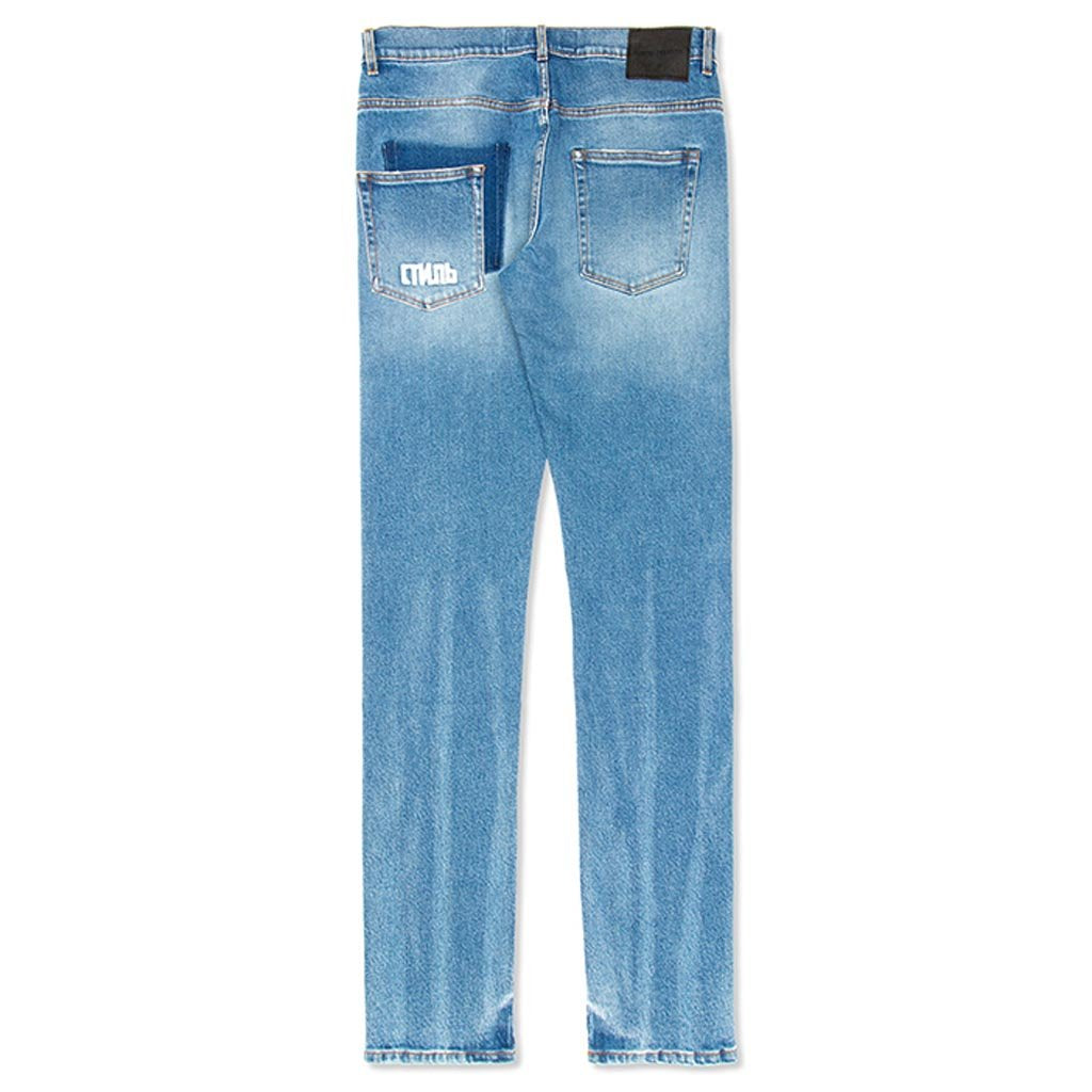 Slim 5 Pocket Wash - Vintage Wash