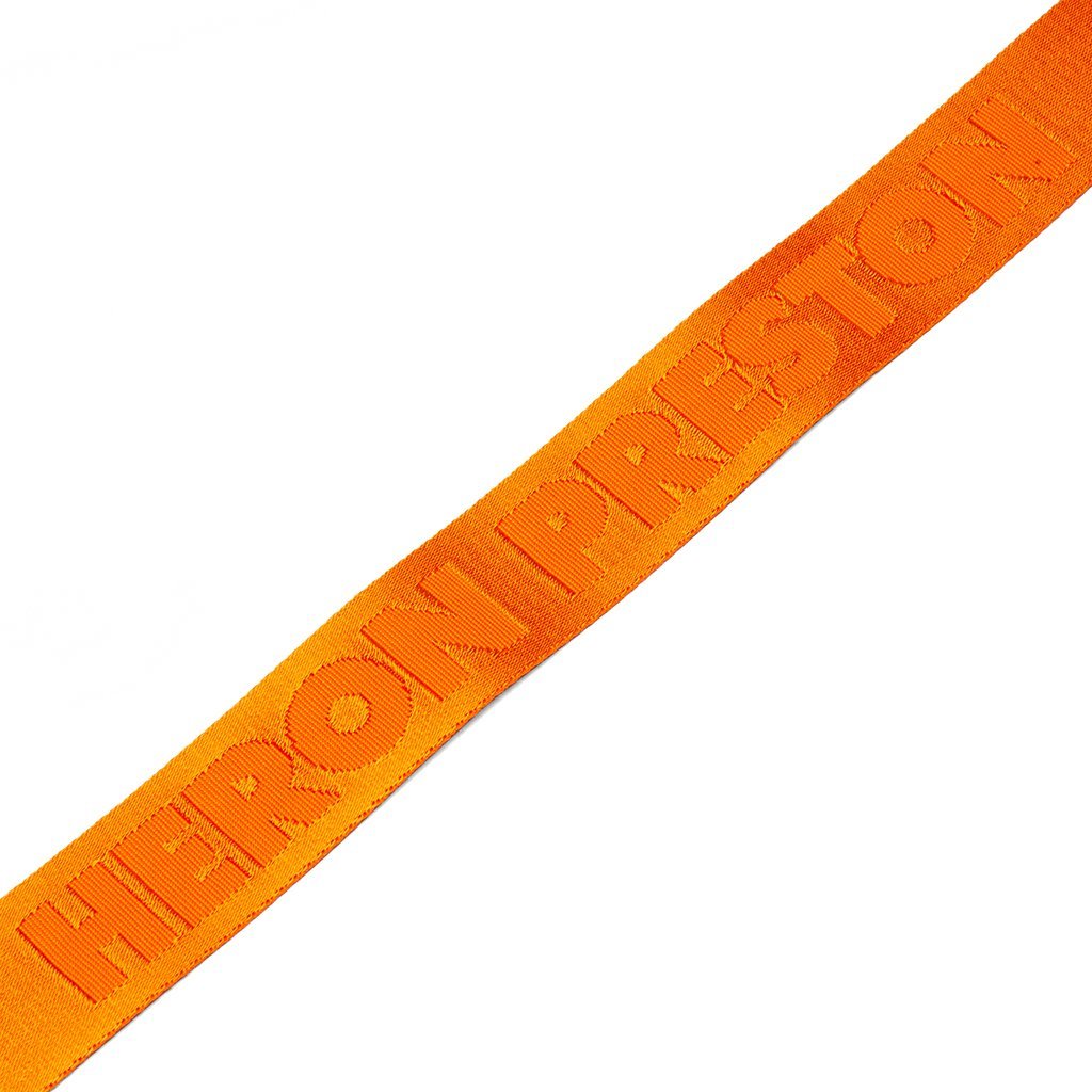 Tape Belt 4CM Classic Buckle - Orange/Gold